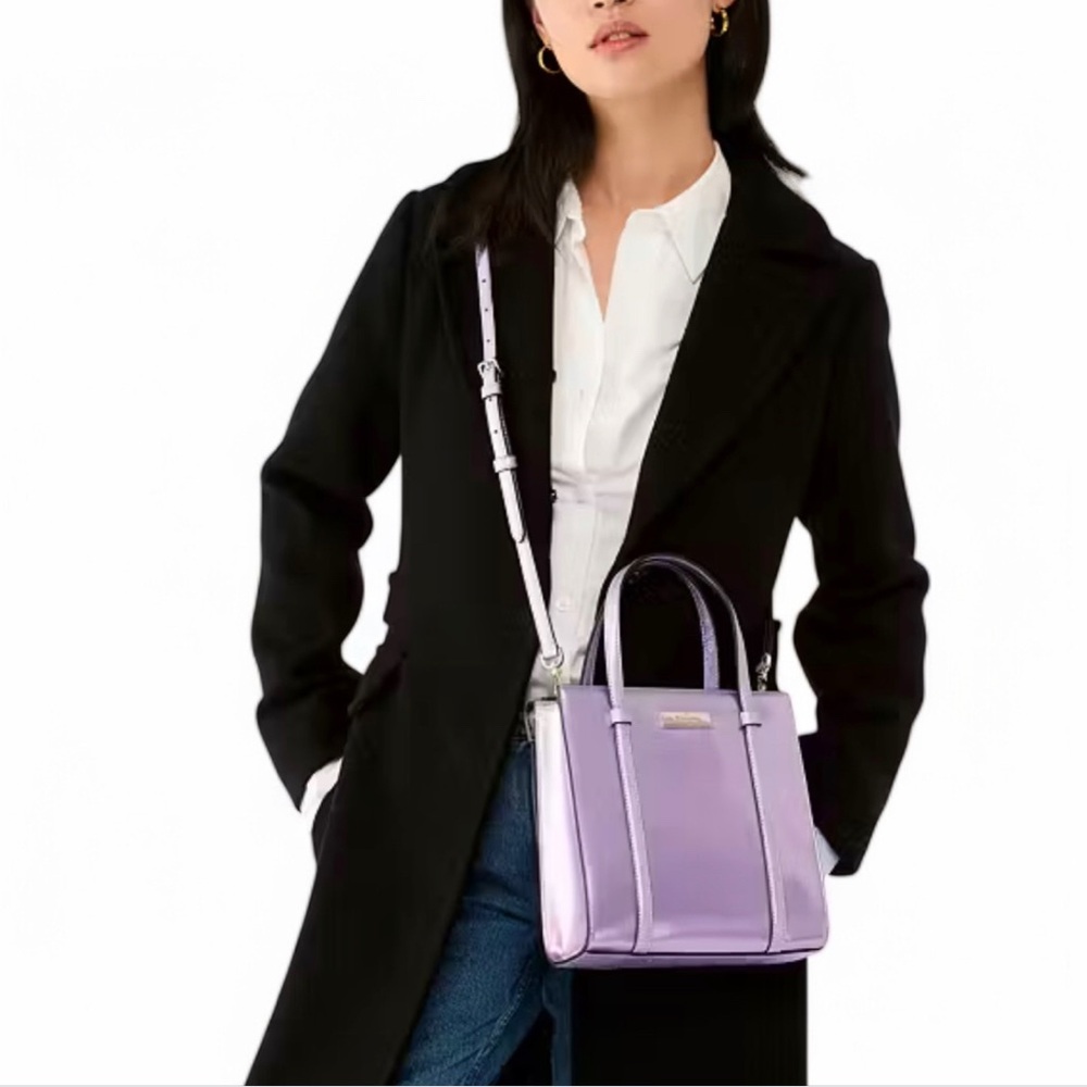 WINNER - $25 Dollar ENTRY- with 🎁 for 💥$329 NEW- Kate Spade purple - - Picture 3 of 16